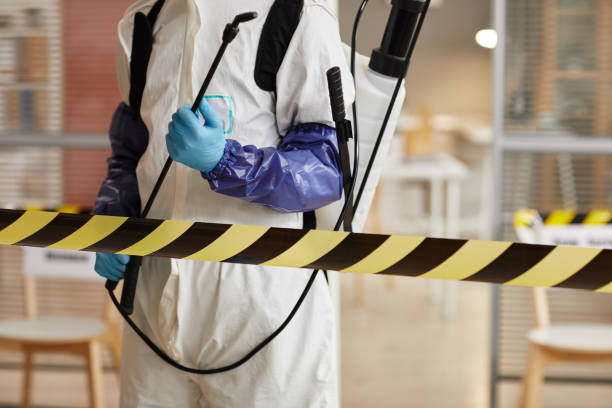 Professional Blood Cleanup technician working in Avenal, CA